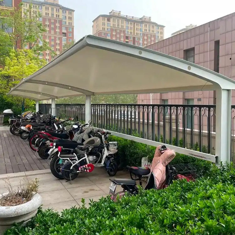 桑植县膜结构电动车棚